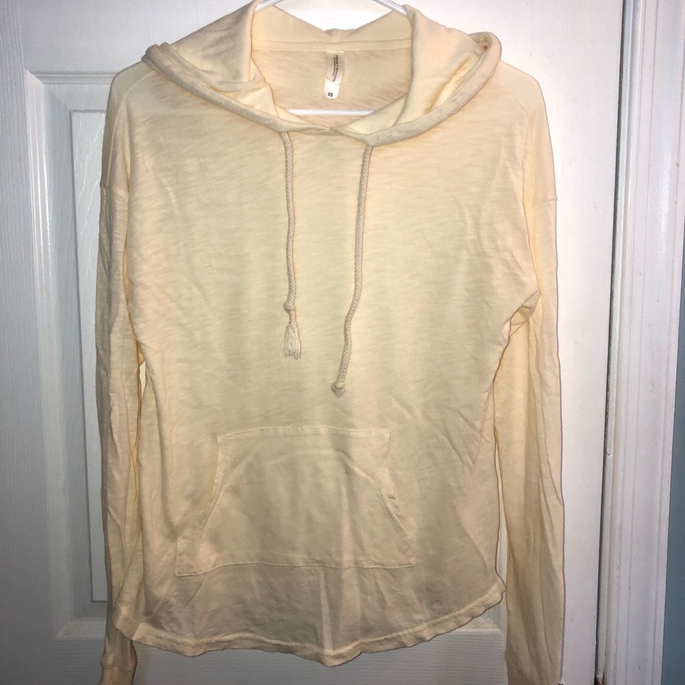 Light yellow hoodie